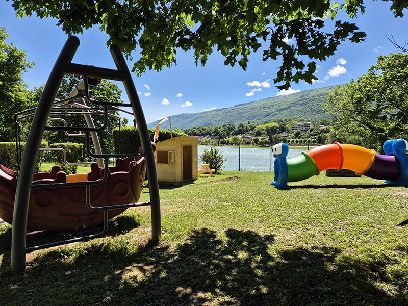 Aire de jeux Camping du Haut Rhône