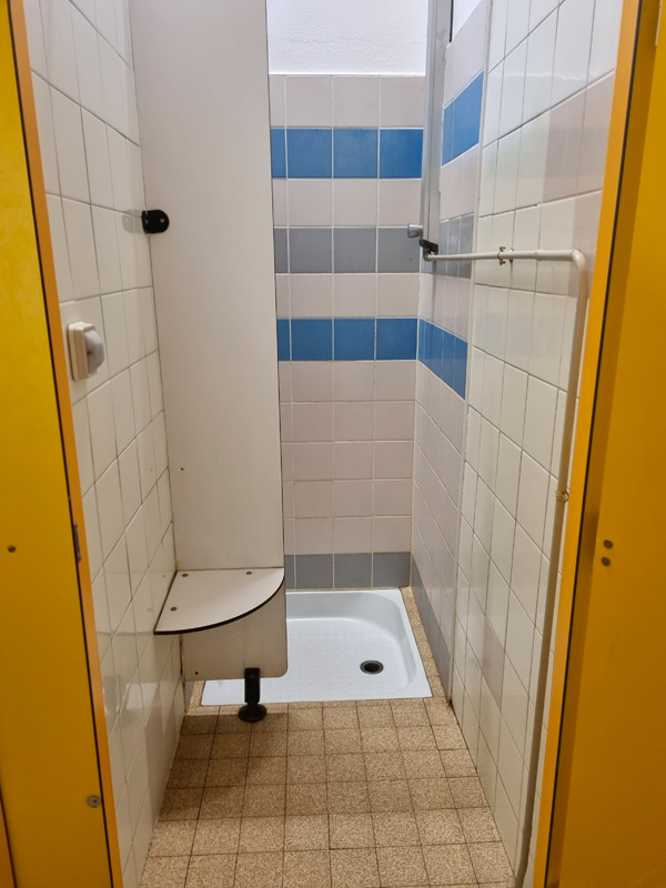 Douche Camping du Haut-Rhône